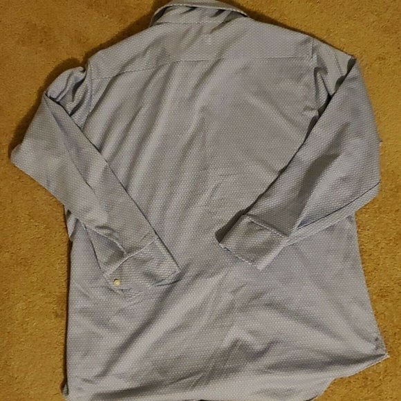 Ely & Walker Men's Blue Aztec Western Shirt Size L - Picture 5 of 8